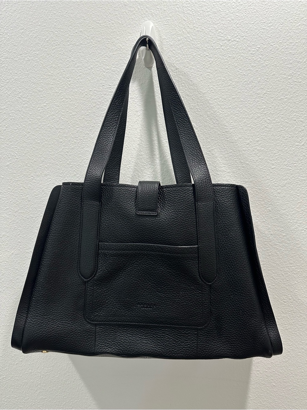 Radley London Sloane Street Leather Large Zip Top Shoulder Bag gold black purse - Picture 3 of 8